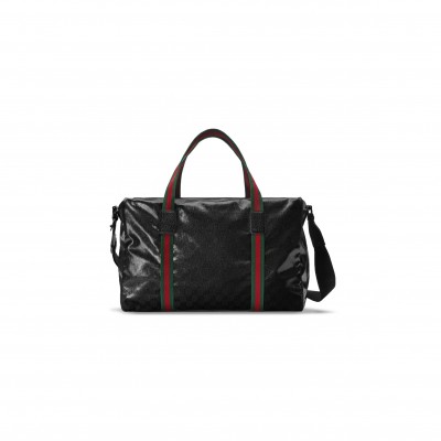 GUCCI MEDIUM DUFFLE BAG WITH WEB 758664 (45.5*29*27cm)